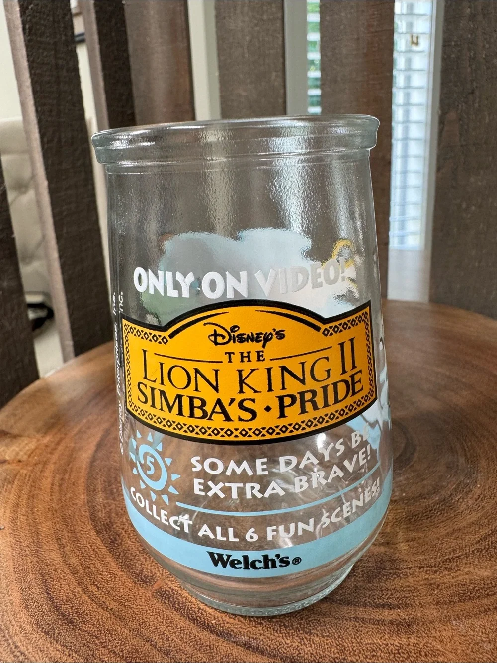 Vintage Welch’s Jelly Jars - Lion King - Winnie the Pooh & The Muppets